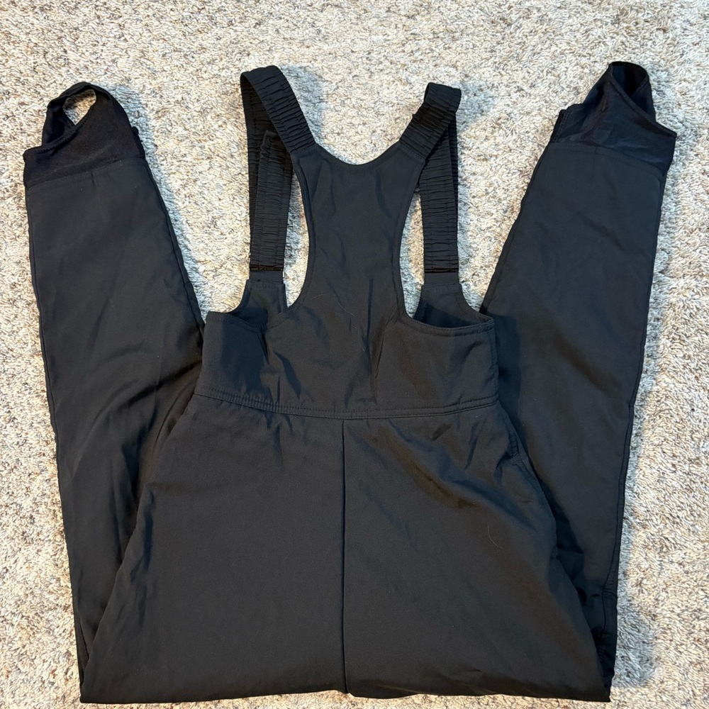 Fera Vintage Black Women's Snow Suit Overalls Size 6 - Picture 7 of 16